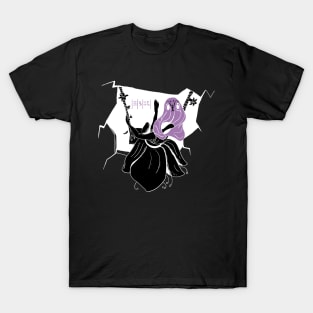 Renenutet, the Dark Cobra Lily T-Shirt